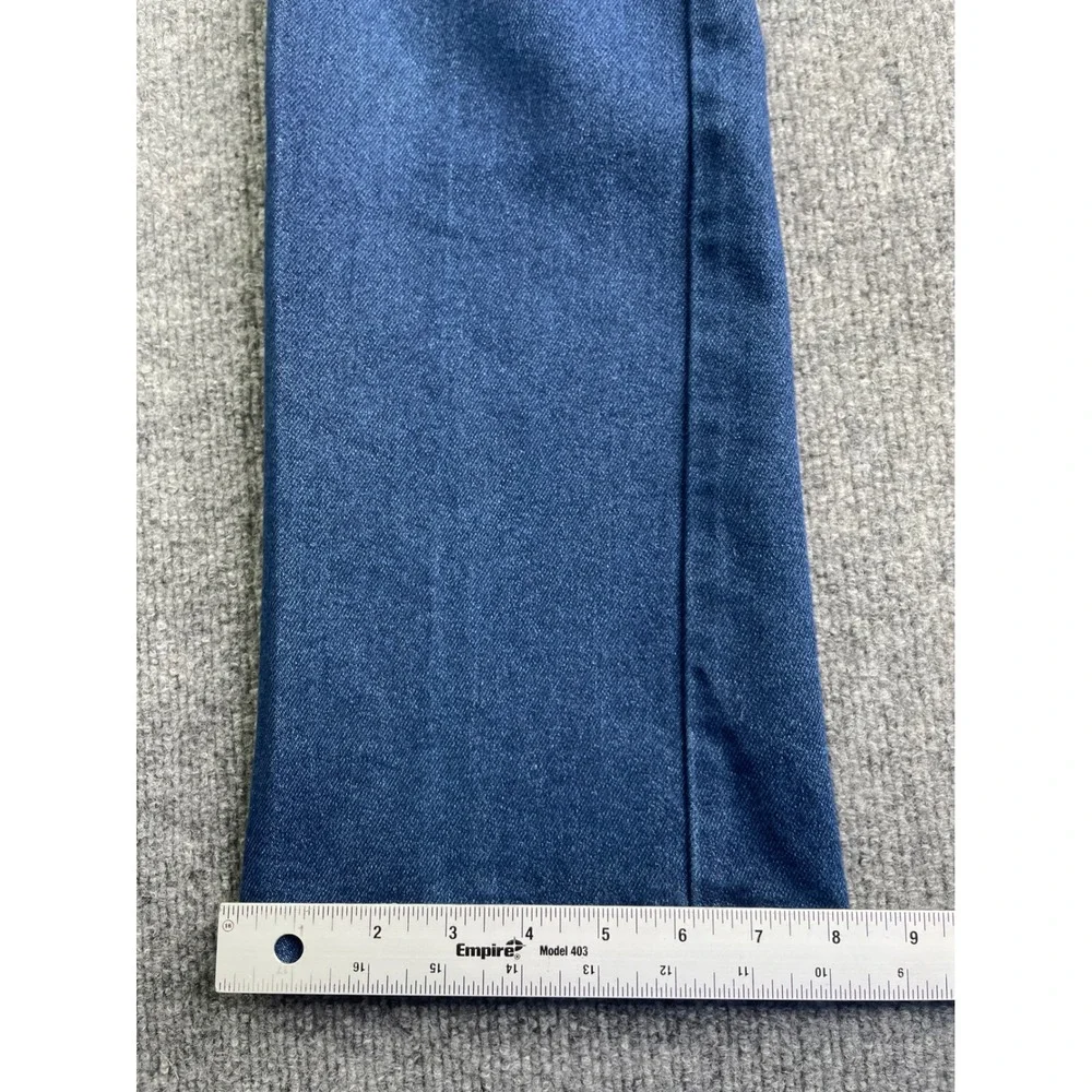 Levi's 517 Bootcut Jeans Mens 32x34 Blue Dark Wash Denim Pants 517-0217